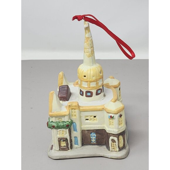 Vintage 1991 Giny Inc. Handcrafted Ceramic Christmas Ornament - Picture 2 of 11